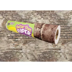 Brick and Plaster Better Than Paper Bulletin Board Roll