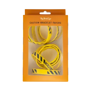 Construction Party Favor Rubber Bracelets