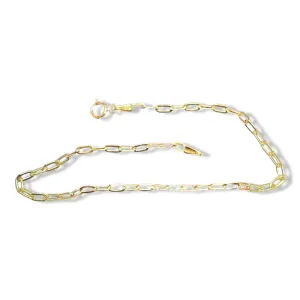 #GOLD2024 | 18K Golden Paperclip Bracelet