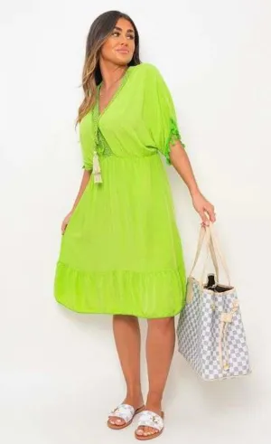 Kavala tassel dress