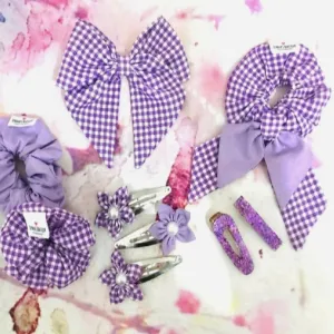 Leyana's Boutique 10 pcs Assorted Hair Styling Set Hair Design Styling  Accessories for School Girls