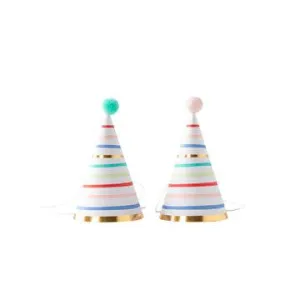 Oui Party Birthday Party Hat Set - 8 pack