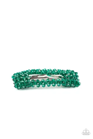 Paparazzi Hair Accessories ~ No Filter - Green
