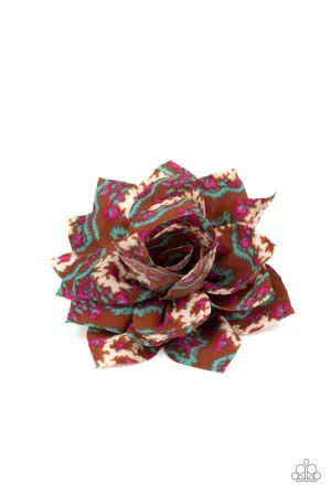 Paparazzi Hair Accessories ~ One Day At A SPRINGTIME - Brown