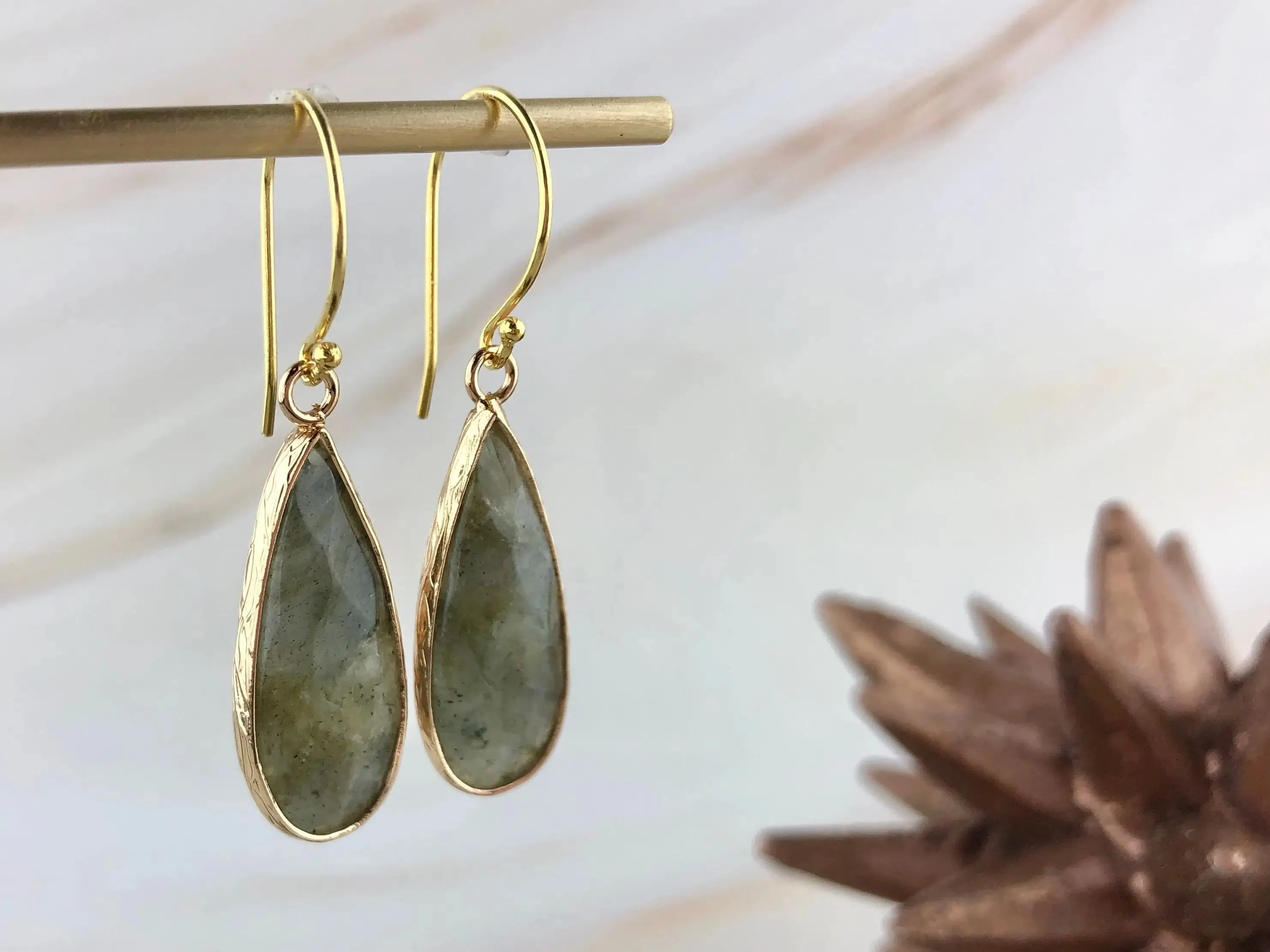 SpotLight Jewelry - Labradorite Jewelry Set - Gemstone Jewelry